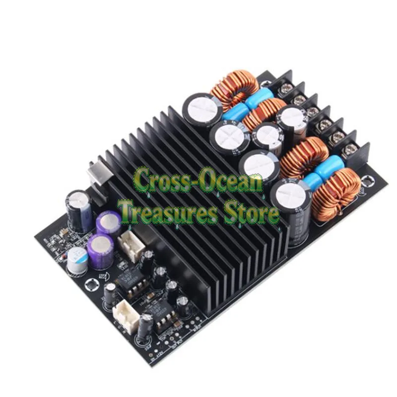 

TPA3255 Плата цифрового усилителя мощности аудиофильского класса HIFI 300 Вт * 2 двухканальный стереомодуль высокой мощности 2,0