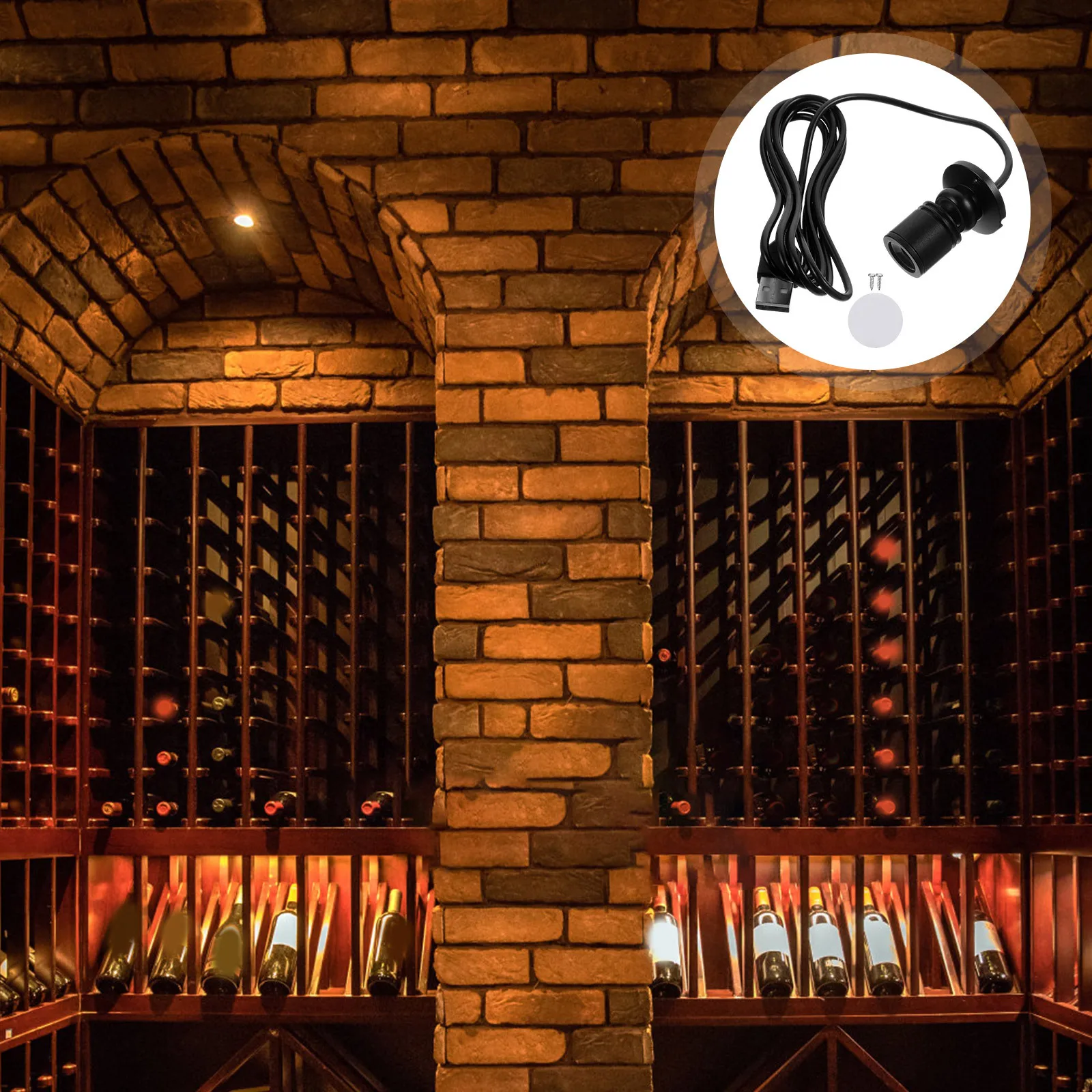 

Mini LED Small Spotlight Indoor Bright Lighting for Jewelry Cabinet Bedroom Display Cabinet Mini Spotlight Spot Lamp