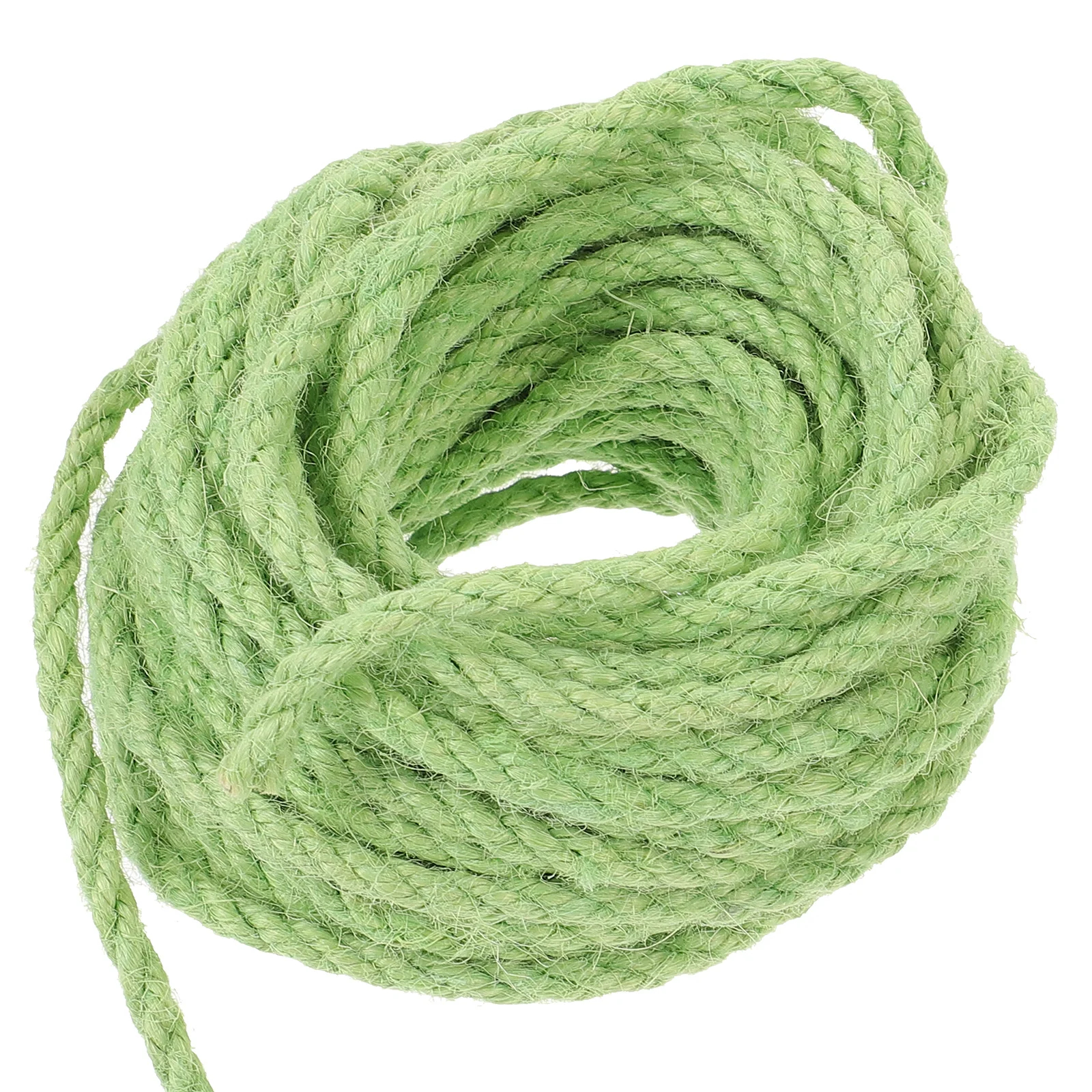 

10m Pet Sisal Rope DIY Cat Toy Tool Cat Climbing Frame Rope Cat Accessories for Cat Pet Animal (Green)