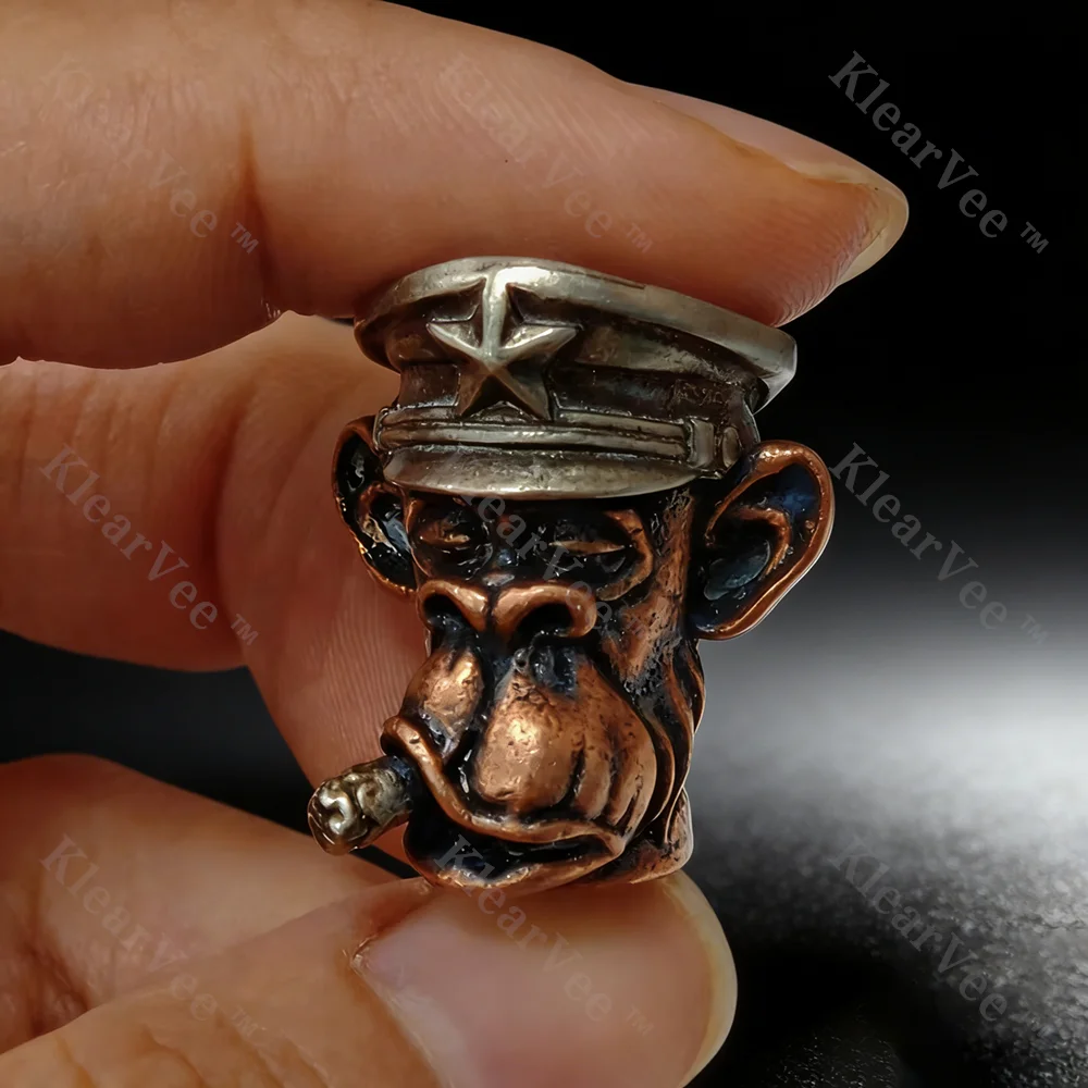 

Латунный декоративный брелок-подвеска для ножа EDC, персонализированный, с веревкой, для ключей, DIY, аксессуар для рюкзака