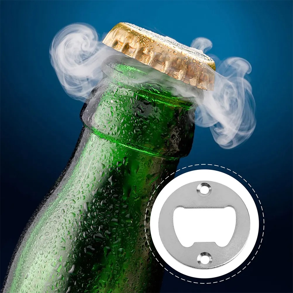 

20Pcs Bottle Opener Insert Parts Practical DIY Craft Accessories for Home Bar Beer Opening Bottle Opener Making Insert