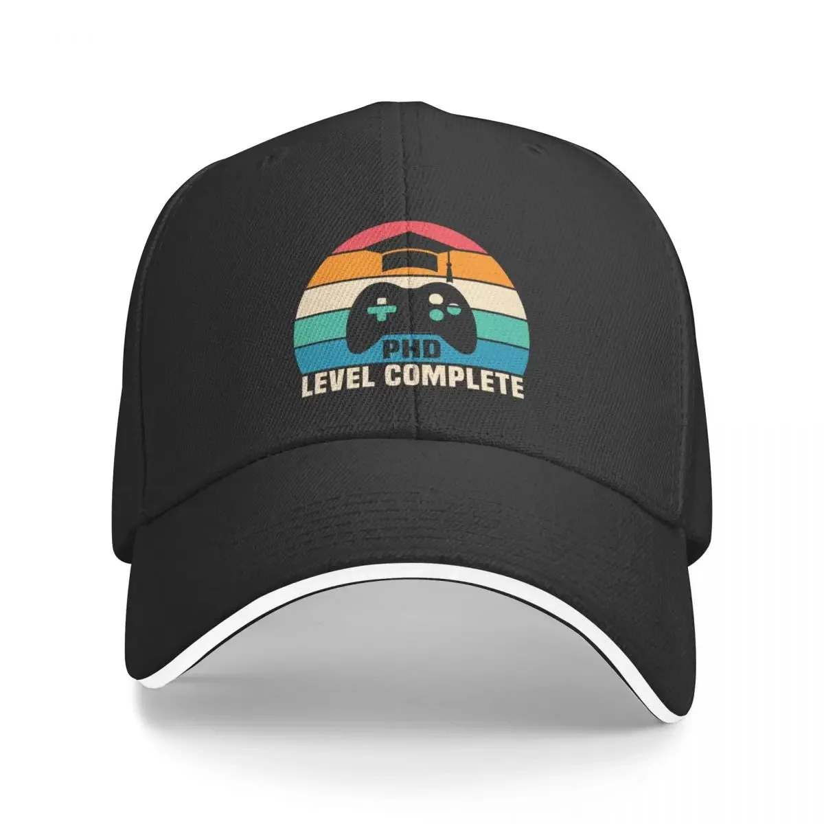 New PhD Level Complete Doctorate Graduation Baseball Cap Anime Hat Luxury Brand Luxury Cap Rave Caps For Women Men's