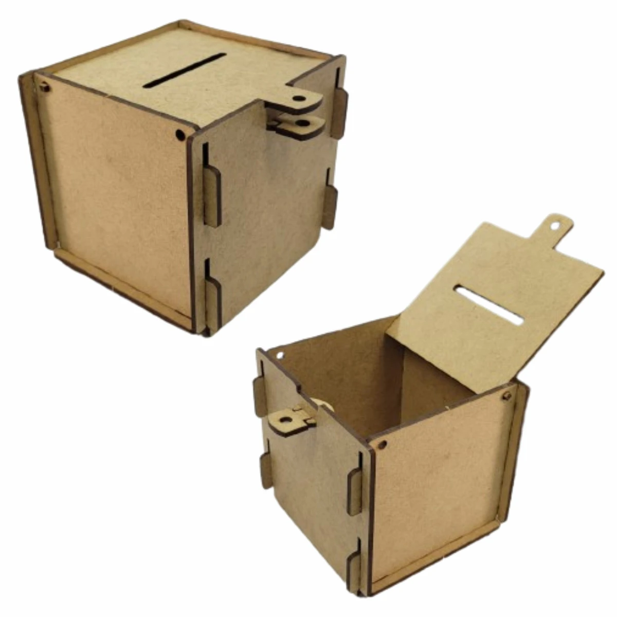 ECOLOGICAL Urn Draw Box Suggestions Cube 10 Cm X 10 MDF