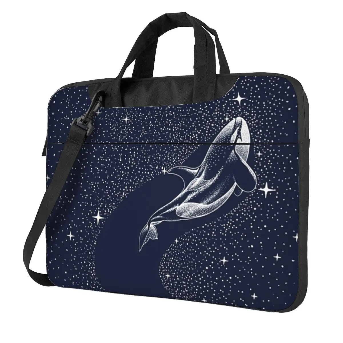 

Сумка для ноутбука Starry Orca через плечо, сумка для компьютера 13, 14, 15,6 дюймов, чехол для ноутбука Macbook Pro Lenovo