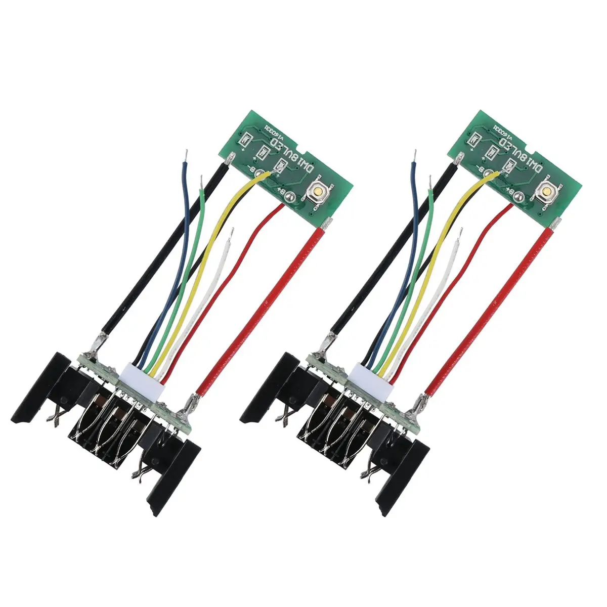 Y69A 8PCS DCB200 Li-Ion Battery PCB Charging Protection Circuit Board for Dewalt 18V 20V DCB201 DCB203 DCB204