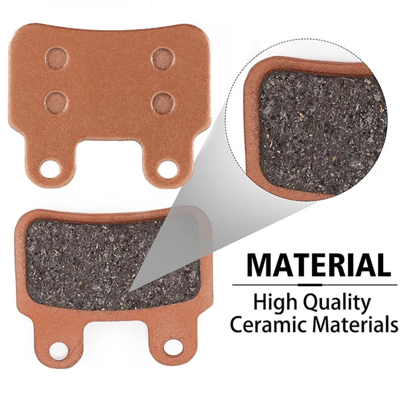 

Original Brake Pads for XD-KLBS-DOTS & XOD - Fit Ridstar Q20 MN26 H20 Pro E-Bike - Front Rear Replacement Ceramic Pads, Low Nois