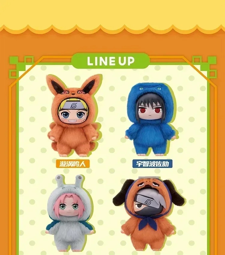 Auf Lager TOP TOY EAKI Naruto Cute Beast Party Sasuke Vinyl Niedliche Plüsch-Blindbox-Figur Anhänger Geschenk – Detail 5