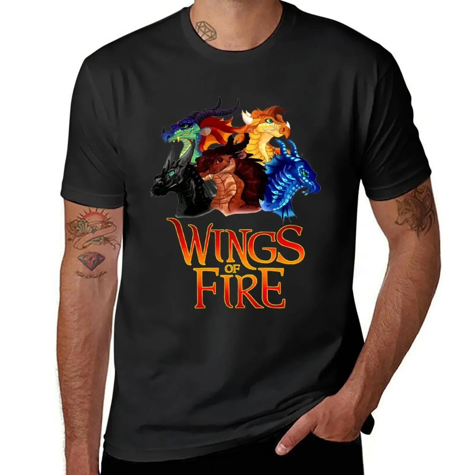 

Wings Of Fire All Together T-Shirt anime t shirts boys whites t shirts for men pack