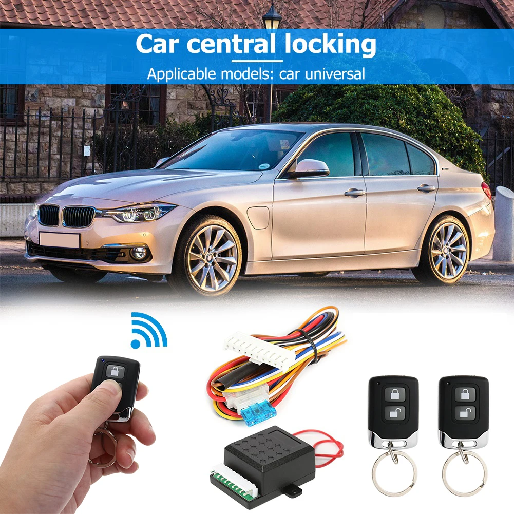 Car Remote Central Door Lock Keyless Entry Alarm System Locking Kit 401/T242