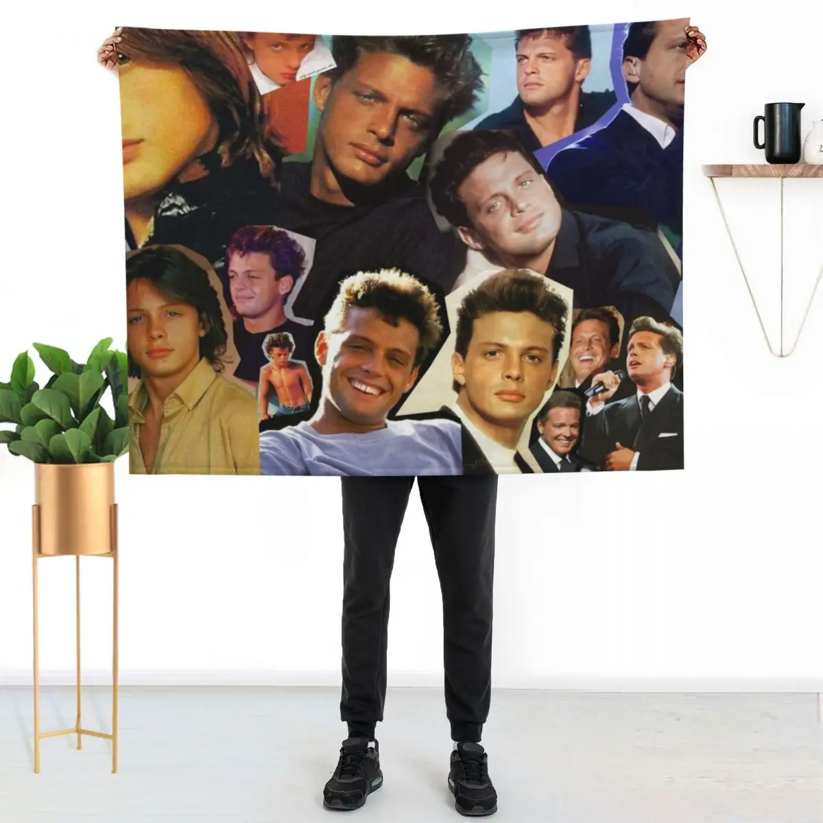 Luis Miguel Throw Blanket Fashion Sofas Hairys warm for winter blankets and throws Blankets
