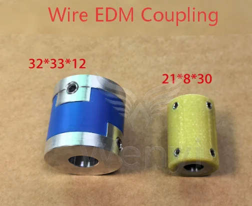 Wire EDM Wire Outlet Roller Coupling 32*33*12, Sodick Tension Roller Motor Coupling 21*8*30 Wear Resistant EDM Spare Parts