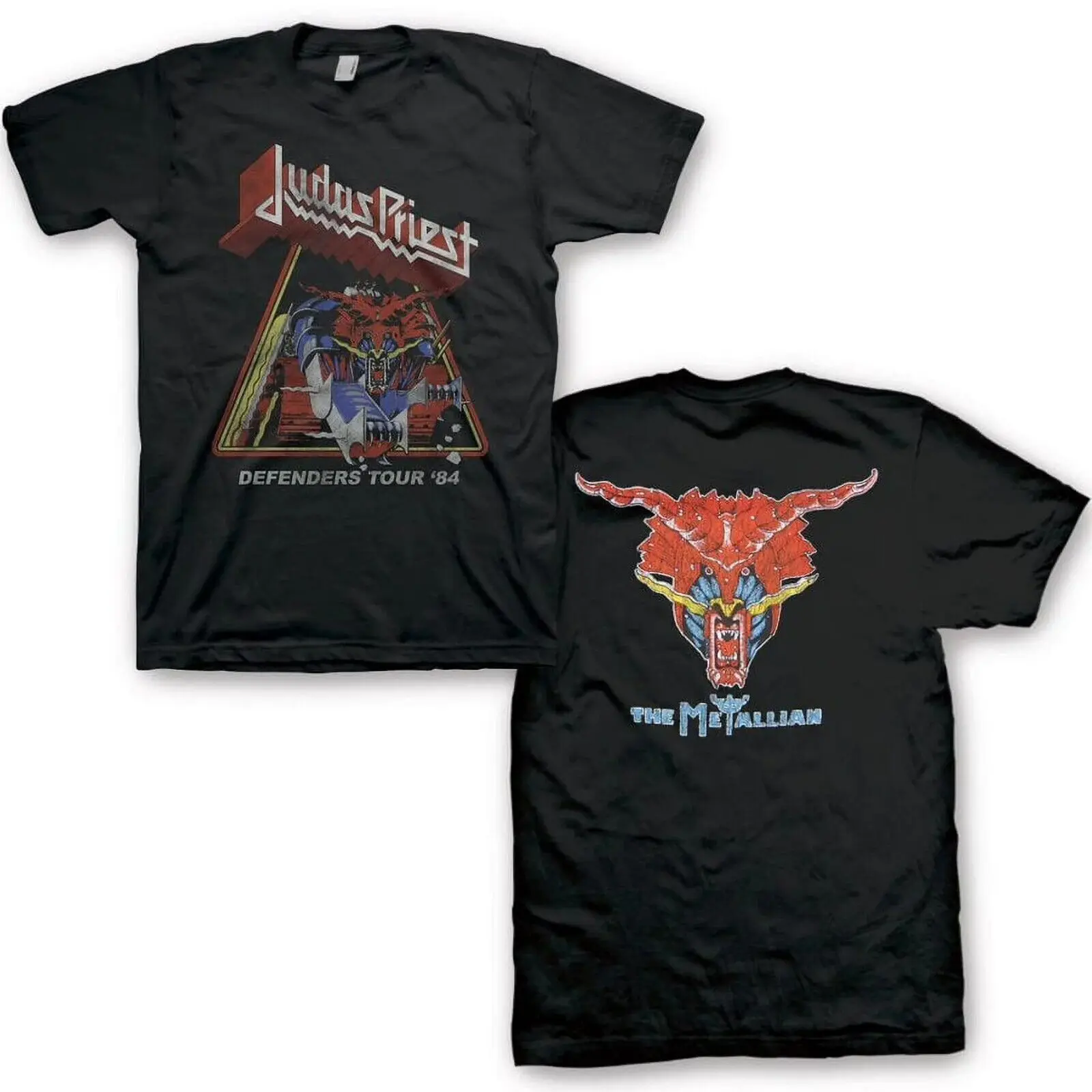 Judas Priest Defenders T Shirt Tour 1984 Metallian New