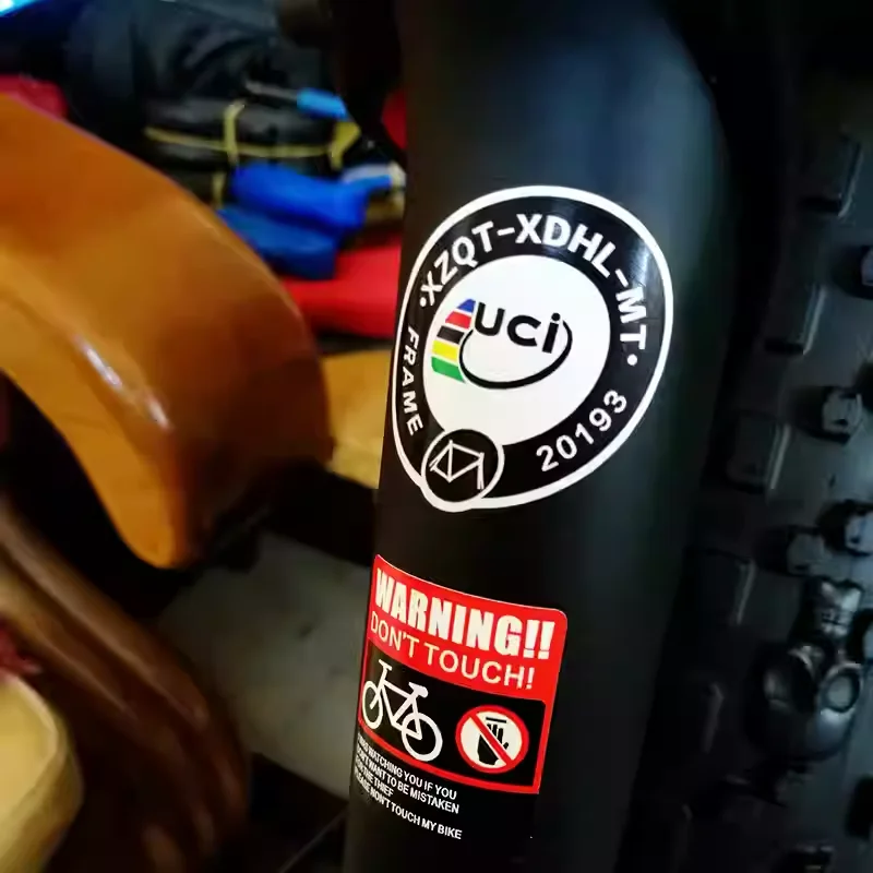 Mountain Biking Colorado - 2 наклейки для велосипеда, одобренные UCi,