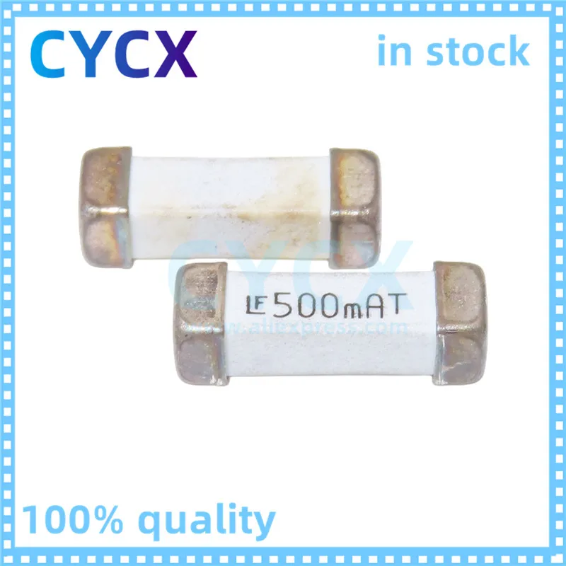 0461.500ER disposable fuse 500mA 600VAC slow break 3x10MM brand-new original