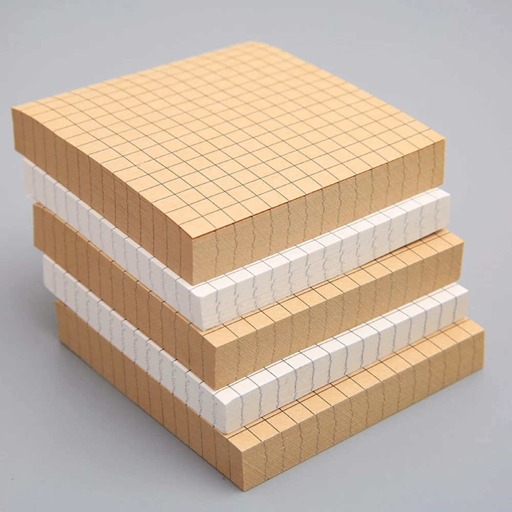Sticky Notes Grid/Lined/Blank Note Pad 5