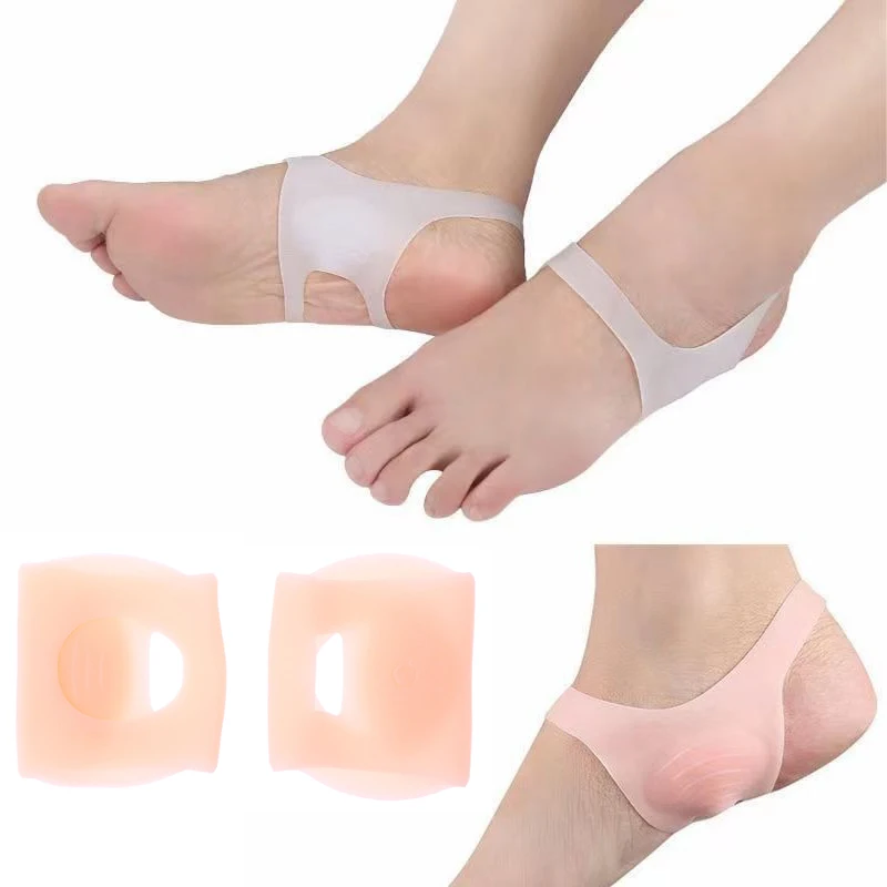 Silicone Arch Support Orthopedic Insoles Foot Pads for Plantar Fasciitis Foot Valgus Varus Corrector Pain Relief Foot Care Tool