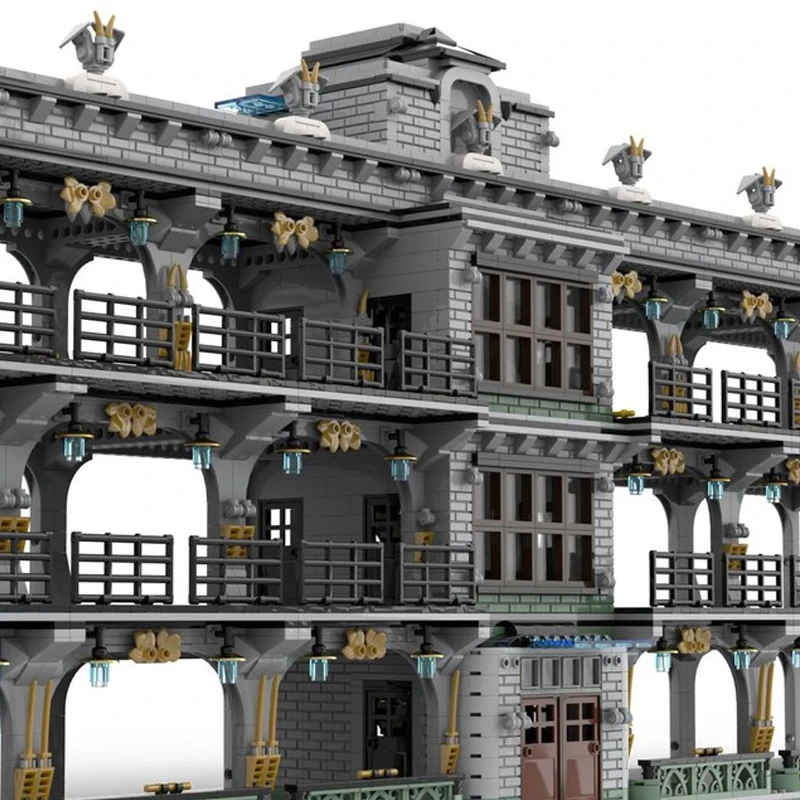 4412 pièces vente chaude modèle de construction de Garage impérial blocs de construction modulaires enfants assemblage affichage jouets Festival cadeau Surprise