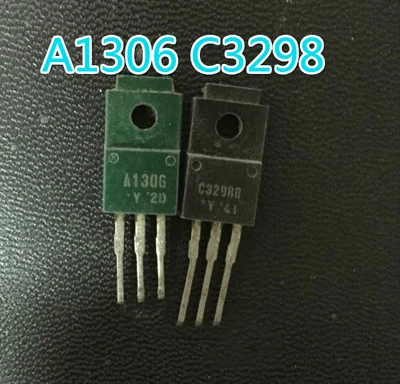 Used 10pcs=5pair A1306 C3298 (5pcs 2SA1306 + 5pcs 2SC3298) TO-220F In Stock Original disassembly