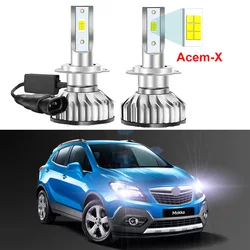 Lampadine per fari a LED per auto 2 pezzi per VAUXHALL Opel Mokka Mokka X J13 2012-2019 abbaglianti anabbaglianti (si adattano solo all'originale è alogeno)