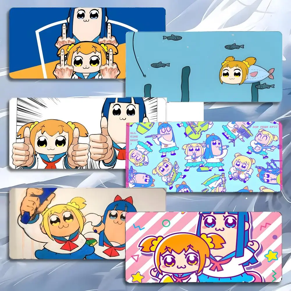

Wacky Pop Team Epics Mouse Pad Mousepad Large Gaming LockEdge Thickened PC Table Desk Mat