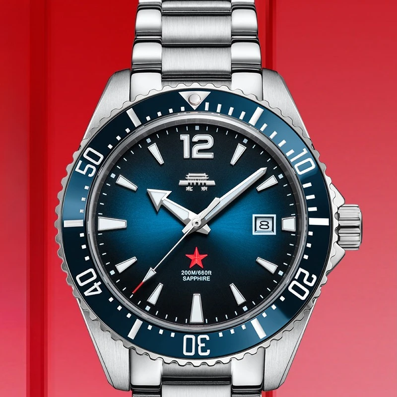 

[Новогодний подарок] Оригинальные механические часы Beijing Watch, мужские часы Zheng He Treasure Ship, мужские часы для парня