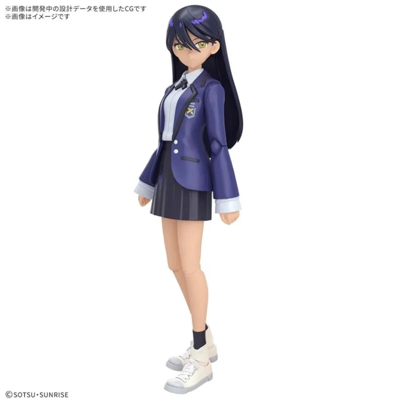 Bandai Original Gundam GQuuuuuux Figure-rise Standard Nynna Amate Yuzuriha  Assemble Toy for Boys Girls Gift Collectible Model