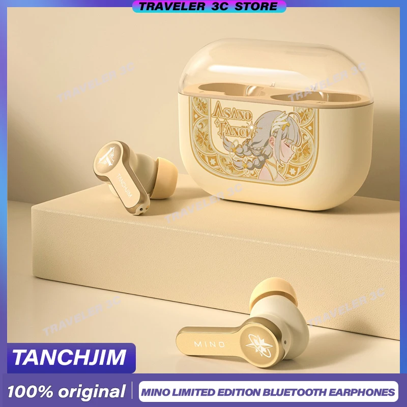 TANCHJIM Customized Angel Jimmy MINO Starmine Feather - Asano Tenki Limited Edition TWS Noise Canceling Bluetooth Headphones PC