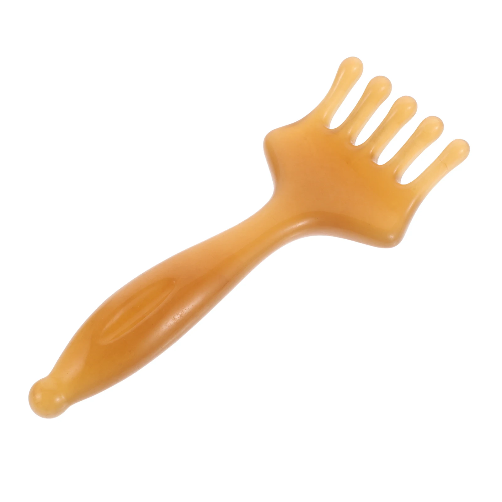 

Массажная расческа для кожи головы из 5 когтей, ручной спа-инструмент, портативный расслабляющий скребок для головы, глубокая массажная щетка Гуа Ша для волос, кожи головы