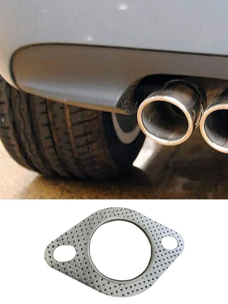 Bride d'échappement de voiture haute température, joint d'échappement automatique, tampon d'étanchéité de remplacement, accessoires de voiture renforcés, joint de silencieux, 1 pièce