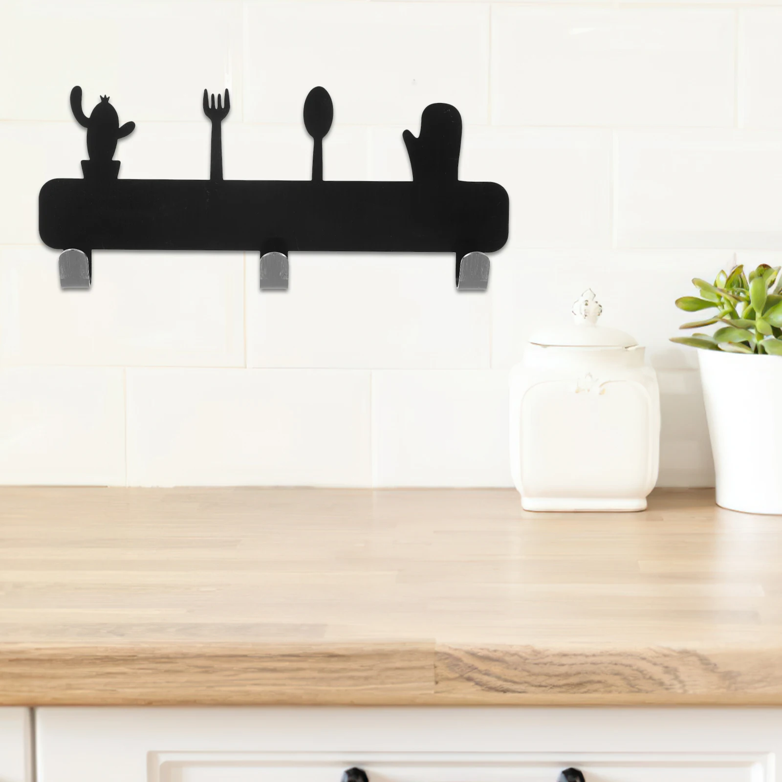 

Wall Hooks 3 Stainless Steel Heavy Duty Hooks for Clothes Coats Hats Bath Kitchen Grey Mounting Paper Towel Rack