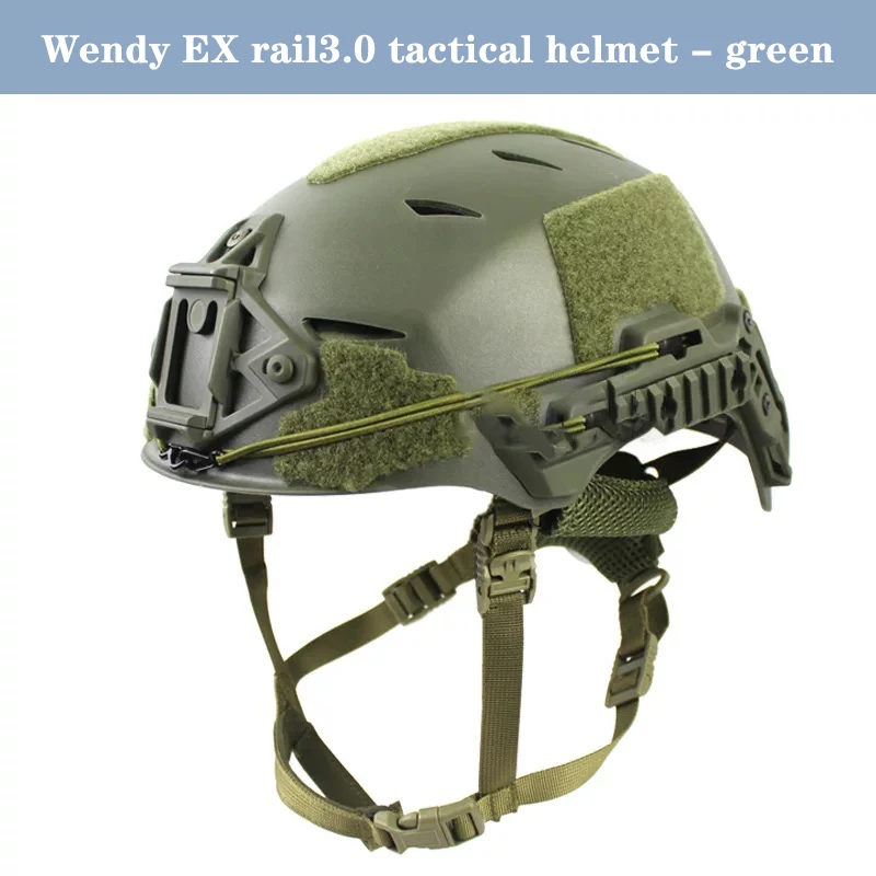 Kask taktyczny Wendy System Airsoft nowy perforowany wiatrówka oddychający i wygodny kask ochronny do polowań na świeżym powietrzu CS