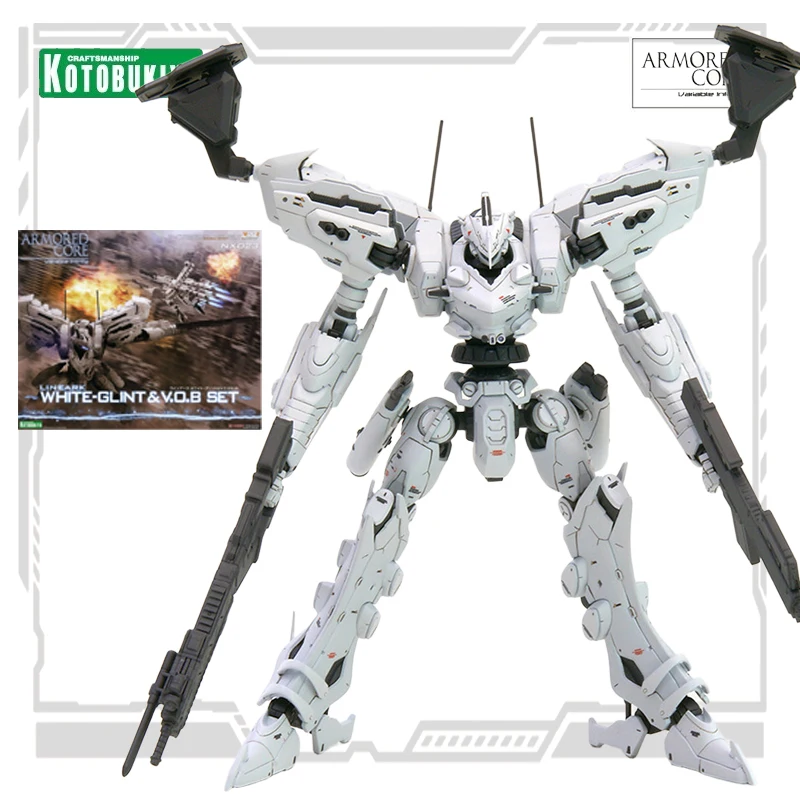 Kotobukiya Originale ARMORED CORE Serie WHITE-GLINT VO.B SET Action Figure Modello di Montaggio Giocattoli Modello Da Collezione Regali per I Ragazzi