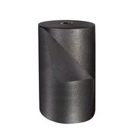 10m Black Non-woven Fabric Breathable Geotextile Anti-aging Gardening Fabric Weed-proof Cloth Weeding Cloth for DIY 50cm width