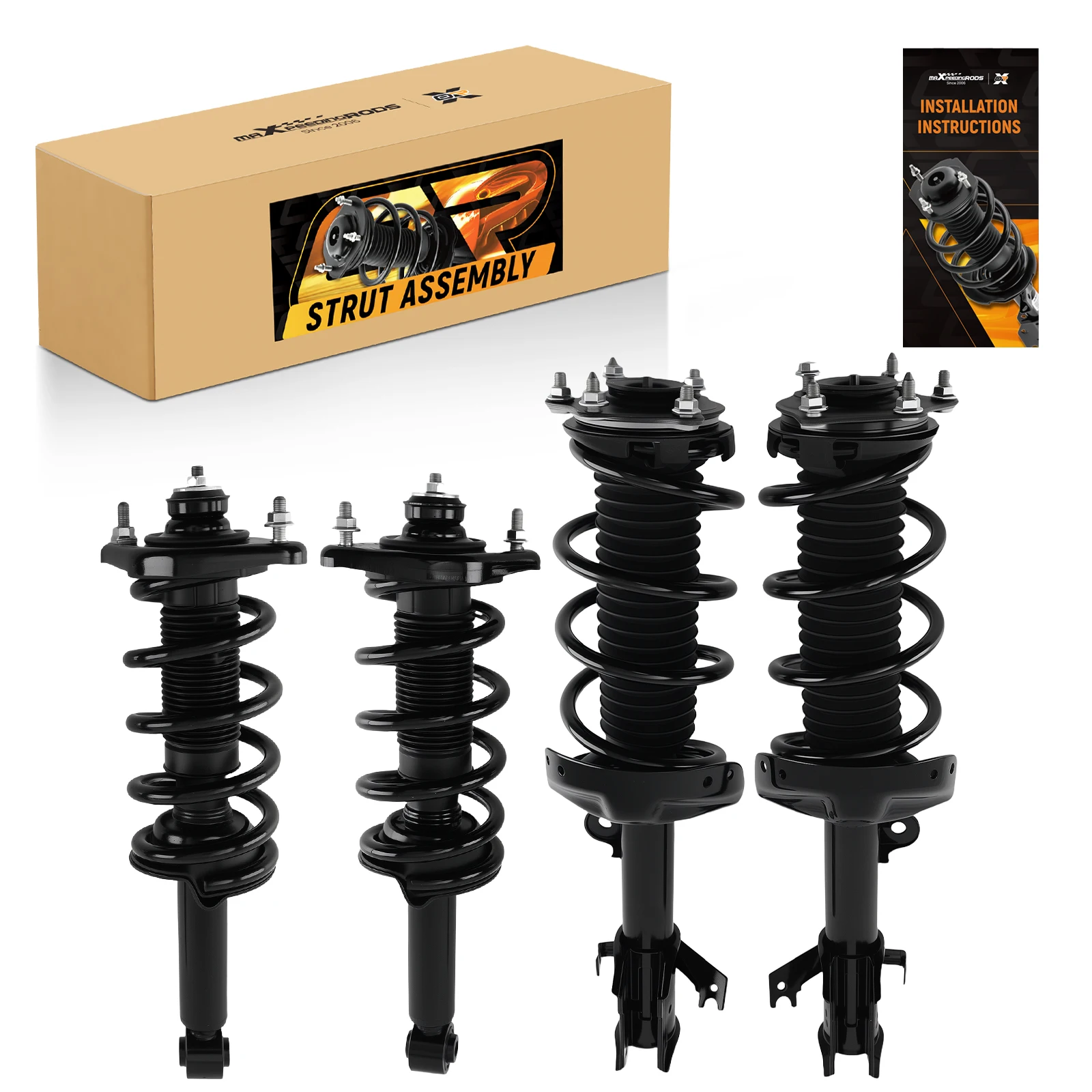 

Комплект амортизаторов MaXpeedingrods (4 шт.) с пружинами для Honda CR-V 2012-2014 (передние и задние)