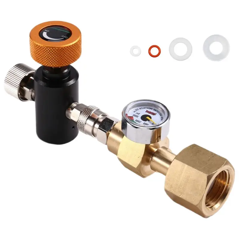 A36T-TR21-4 Tocga320 Adapter Inflation Valve W21.8-14-CO2 Tank Valve Forsodastream Carbonator Adapter Inflation Valve A