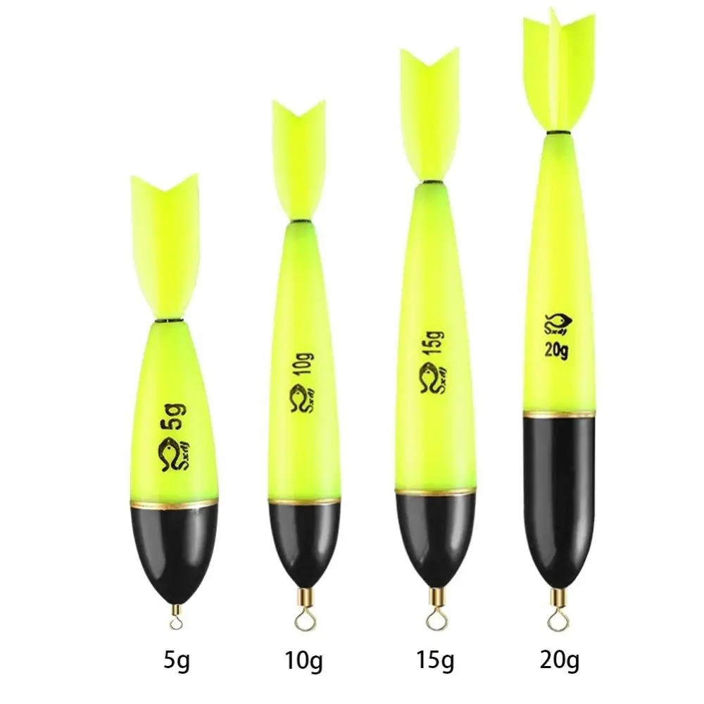Durable Luminous Fishing Float Light Stick Striking ABS Bobber Sea Ocean Rock Fishing Fish Float Day and Night image 3