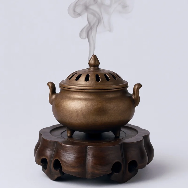 

Premium Miniature Ebony Base Coffee Tea Sets Pedestal Figurines Vase Flower Pot Display Stand Bonsai Plant Shelf Log Lathe