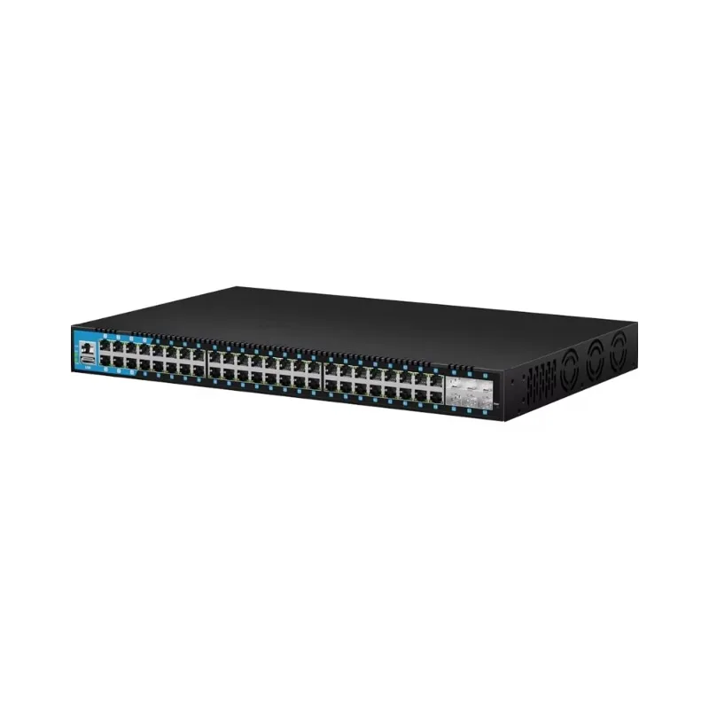48-Port Gigabit Network Switch Managed 6 X 10G SFP 1 X Console 1 X USB IPv6|Static Routing for Desktop Rackmount Stock