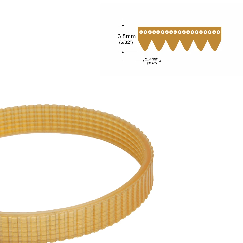 Imagem -02 - Correia em v em Poliéster Tasp para a Plaina Dewalt Dw733 Dw734 Craftsman 351217130 Substitui a Correia de Transmissão pu N.º 28596800 Peças.