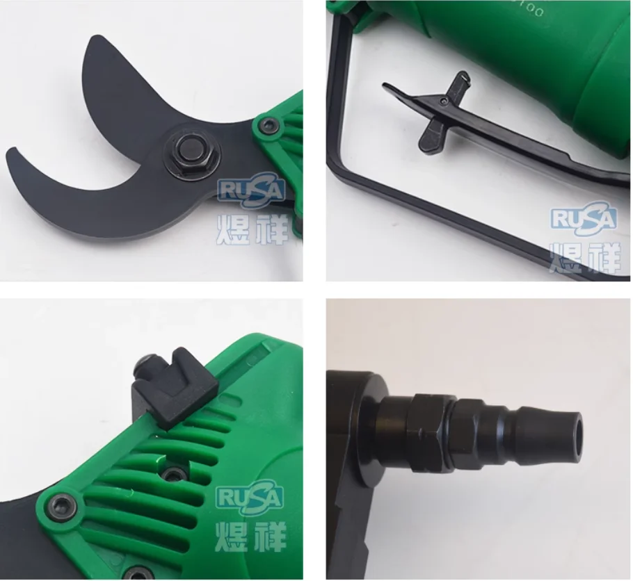 Pneumatic Scissors Air Tree Branches Cut Tool Garden Trim Grass Pruning Shears 20mm