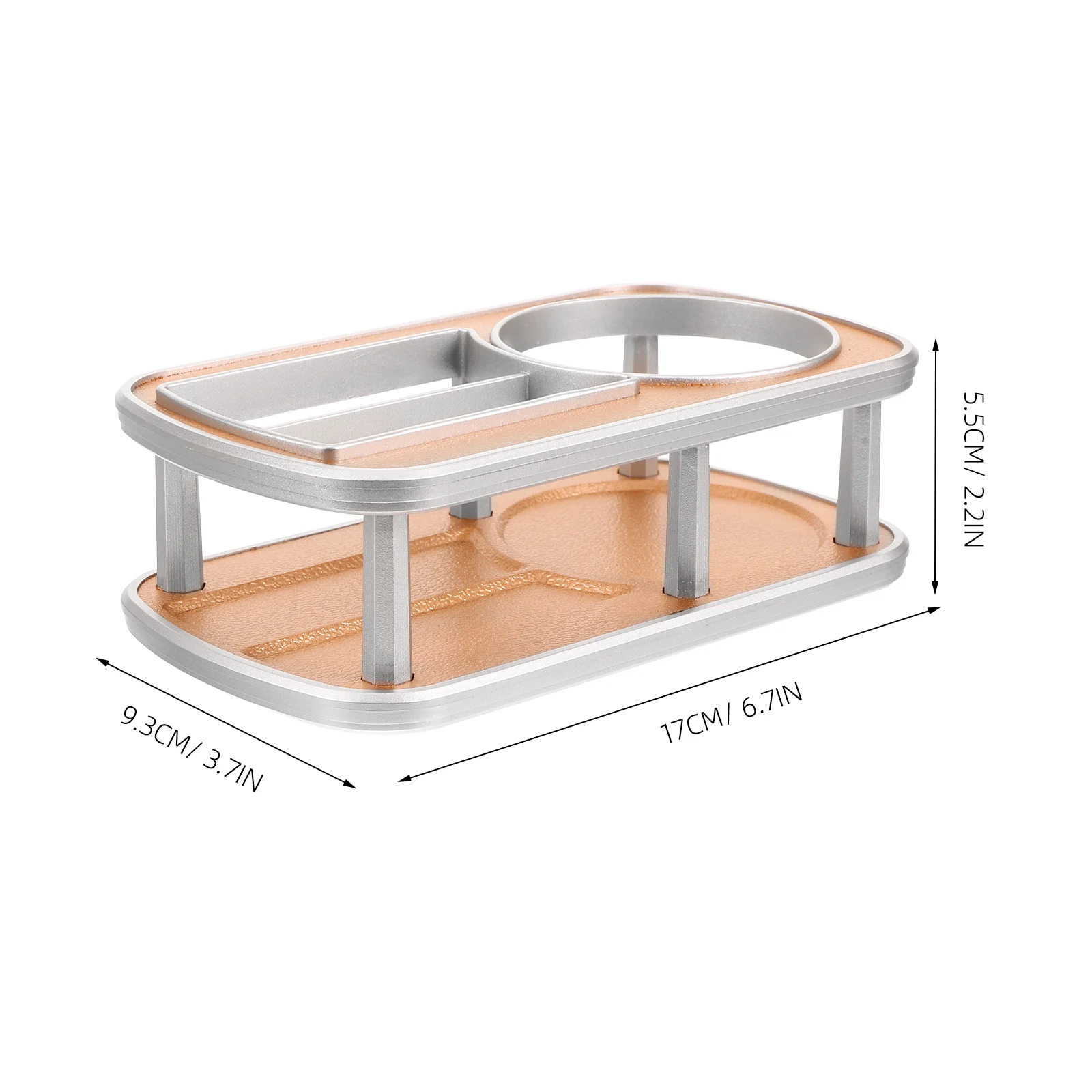 

Multifunctional Beverage Holder Car Phone Cup Rack Gold Practical Car Accessories Interior Bottle ganizer Fits
