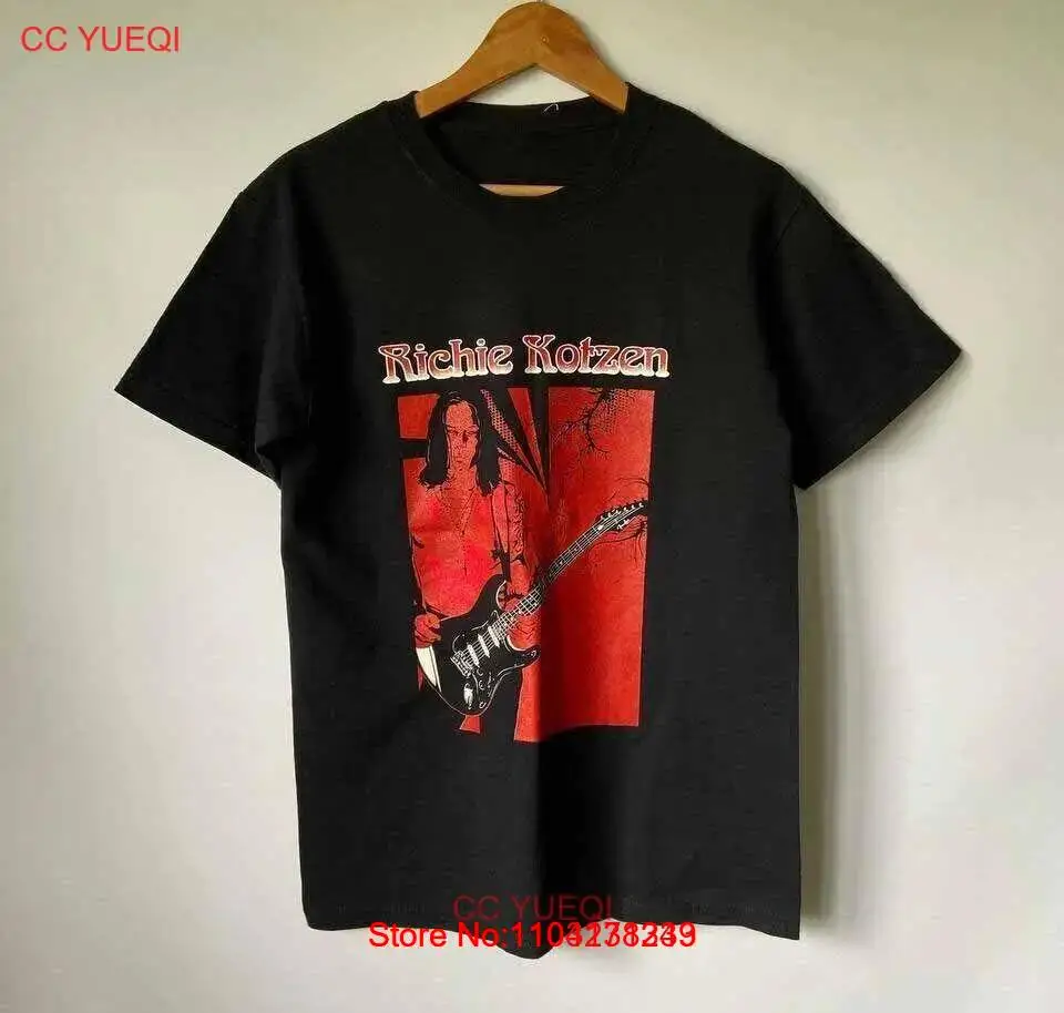 Richie Kotzen Shirt Classic Men Black Unisex S-5XL