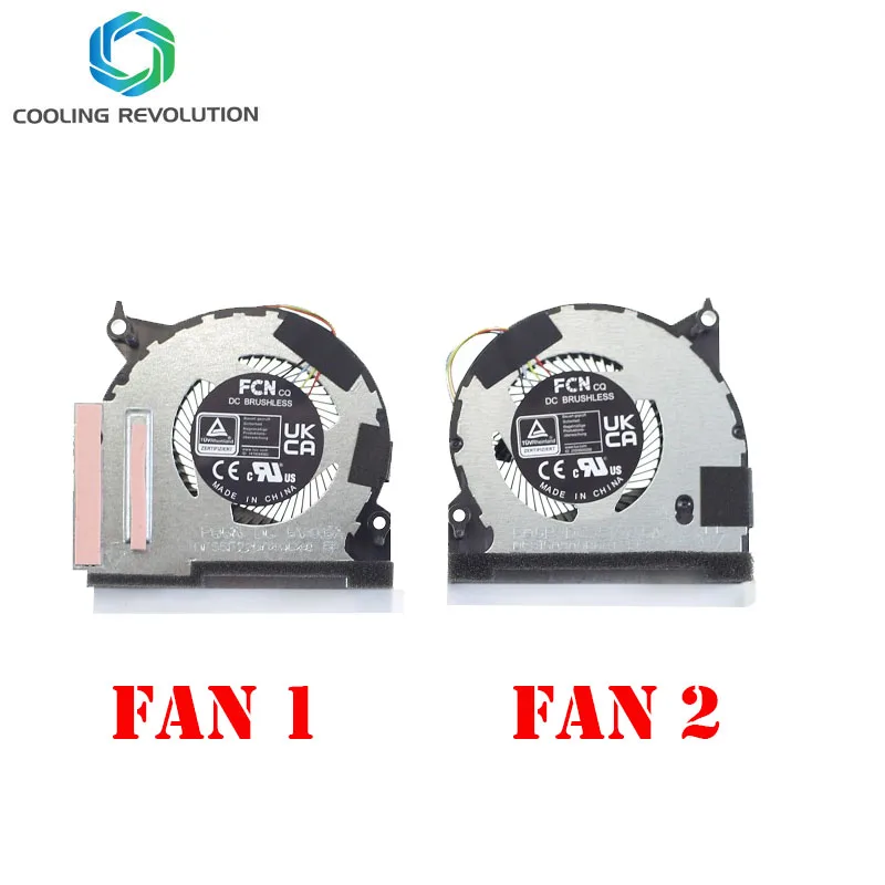 PlayStation Portable Cooling Fan 6033B0124501 6033B0124601 DC5V 4-Pin For ASUS ROG Ally RC71L Fan 13NR0GY0M02011 13NR0GY0M01011