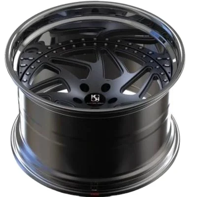 

18 Inch 2 Piece Custom Forged Inner Car Wheel Rim Set 5x112