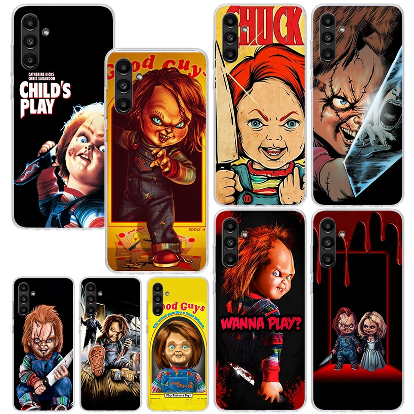 Chucky Child's Play Phone Case For Samsung Galaxy A15 A25 A35 A55 A14 A24 A34 A54 A13 A23 A33 A53 A12 A22 A32 A52 A05S A04S A03S