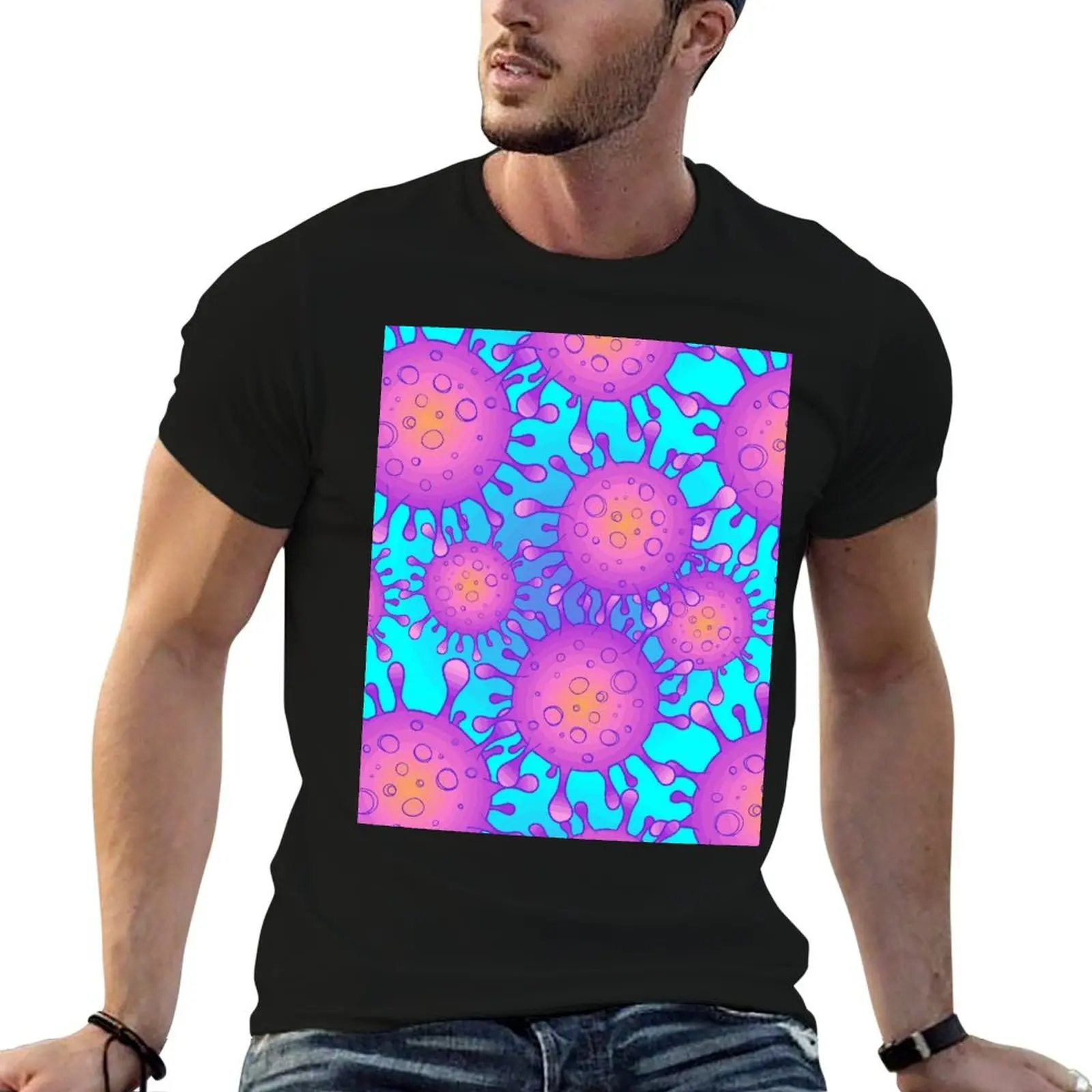 

Beautiful Virus T-Shirt man tshirt men t shirt cotton 100% T-Shirt