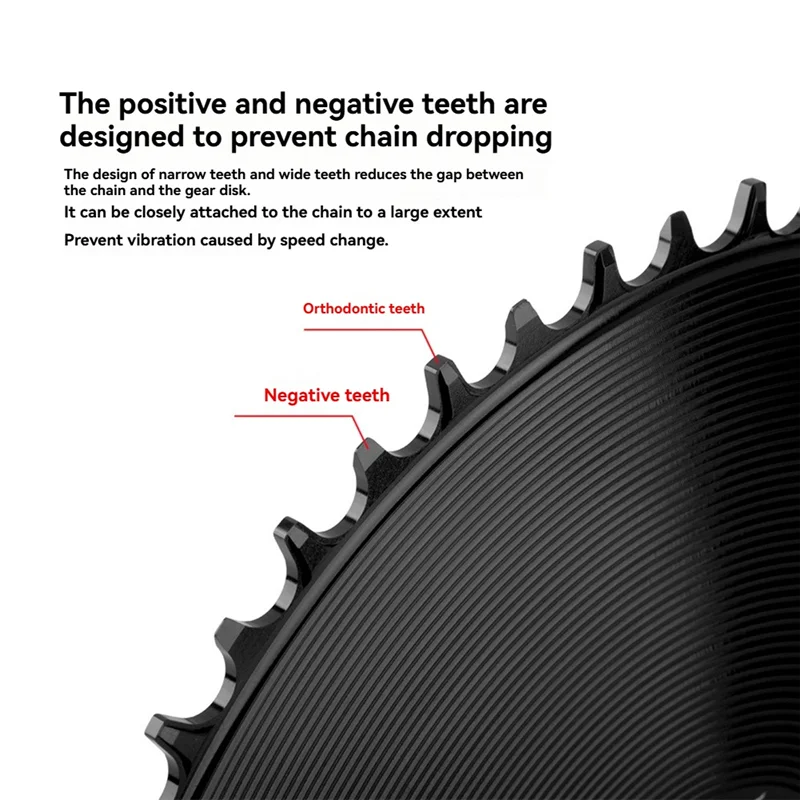 WUZEI 4.2Mm Offest Corona Chiusa 42T KIT Per SRAM FORCE AXS 12V Manovella 9/10/11/12S Stretto Ampio Montaggio Diretto Pignone