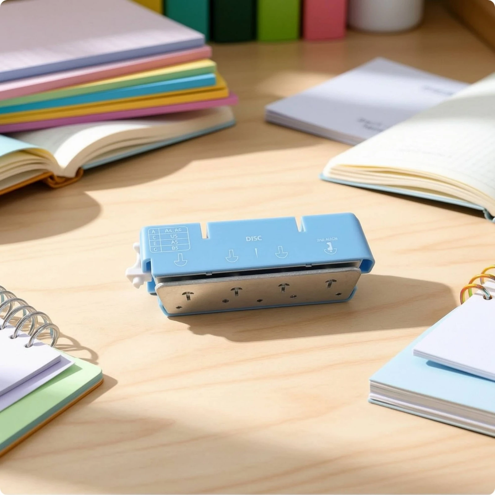 Manual Punch Module Interchangeable Loose-Leaf Punch Module Multi-Hole Puncher Modular for Crafters, Notebook Binding