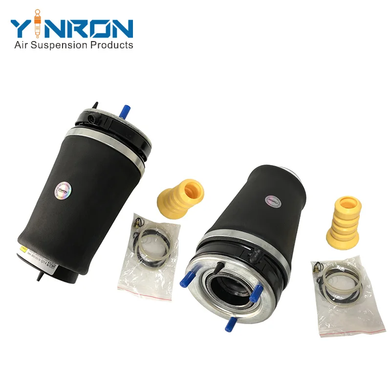 Pair Front Left and Right Air Spring Suspension LR051702 LR051700 For Range Rover L322 Airmatic Balloon YINRON Auto Part