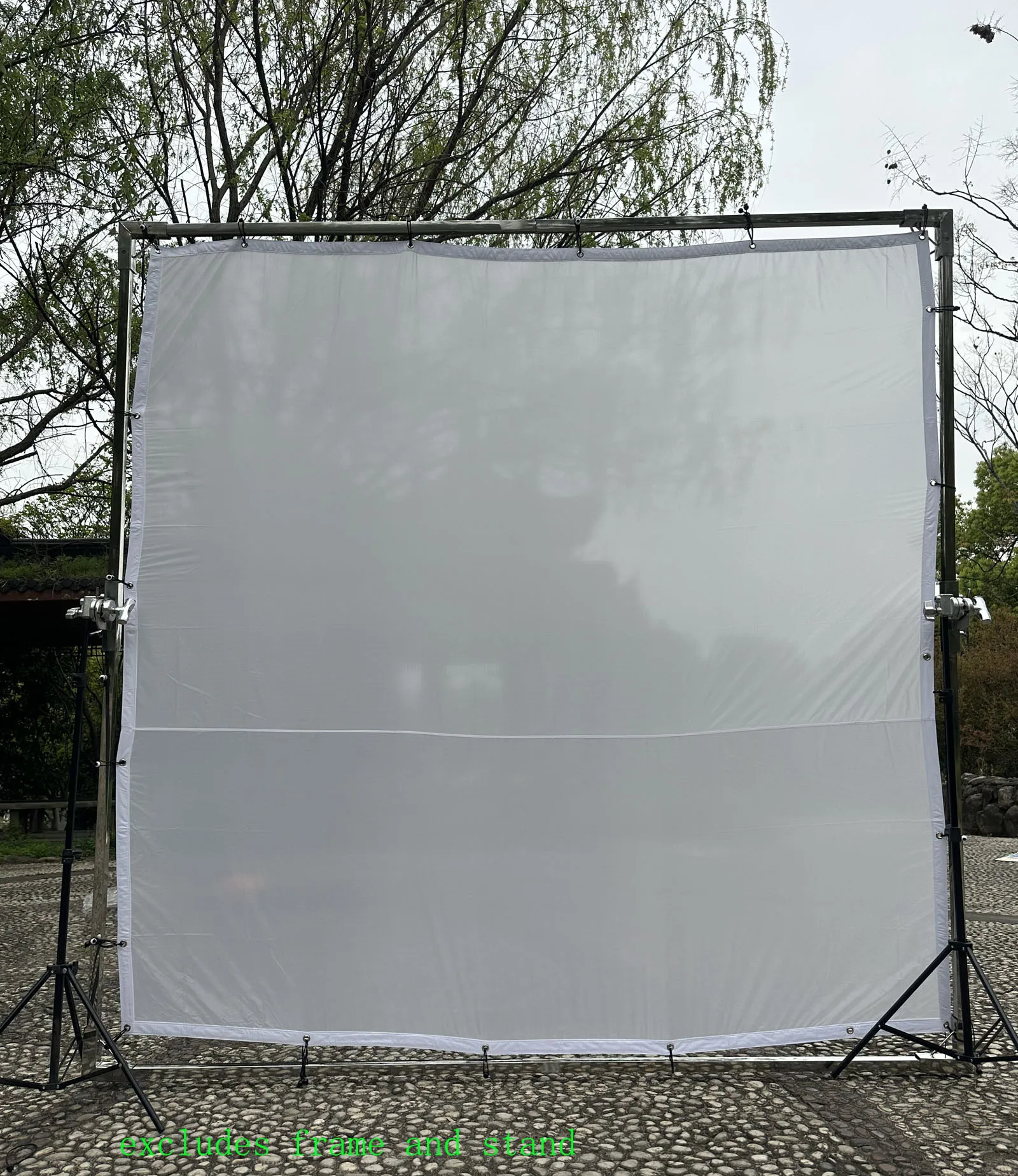 

20'x20' 6x6m 20ft*20ft Butterfly Silent Light Grid Cloth Lite Diffusion Overhead Fabric #3062 for Photographic Film Background